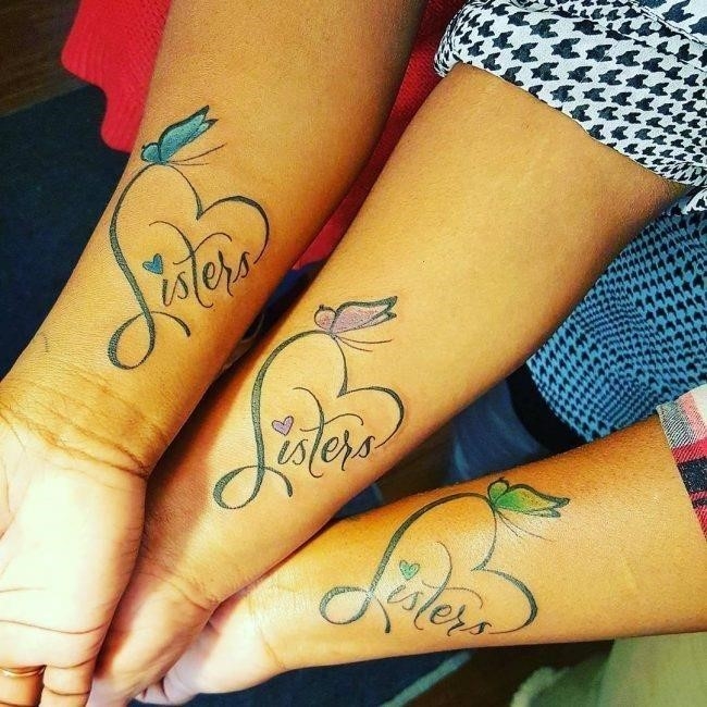 31 Best Matching Sister Tattoos  Coordinating Tattoos for Twins and  Siblings