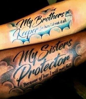 Sisters Protector Tattoo 4