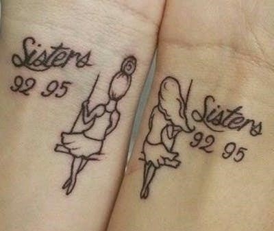 Outstanding Sibling Tattoo Ideas For Brother Sister To Celebrate  Everlasting Relationship  Psycho Tats