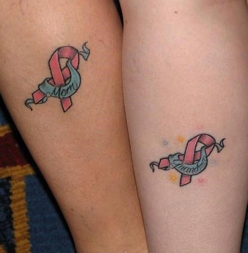 Sleeve Matching Mother Daughter Tattoo Ideas