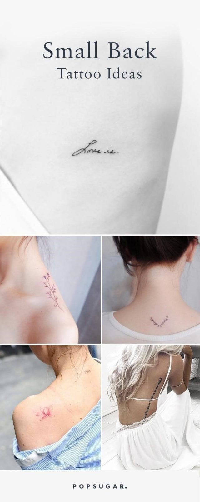 Small Back Tattoos