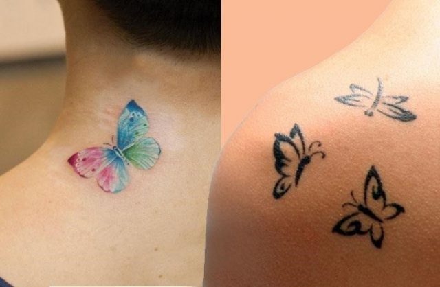 Small Butterfly Tattoo 1