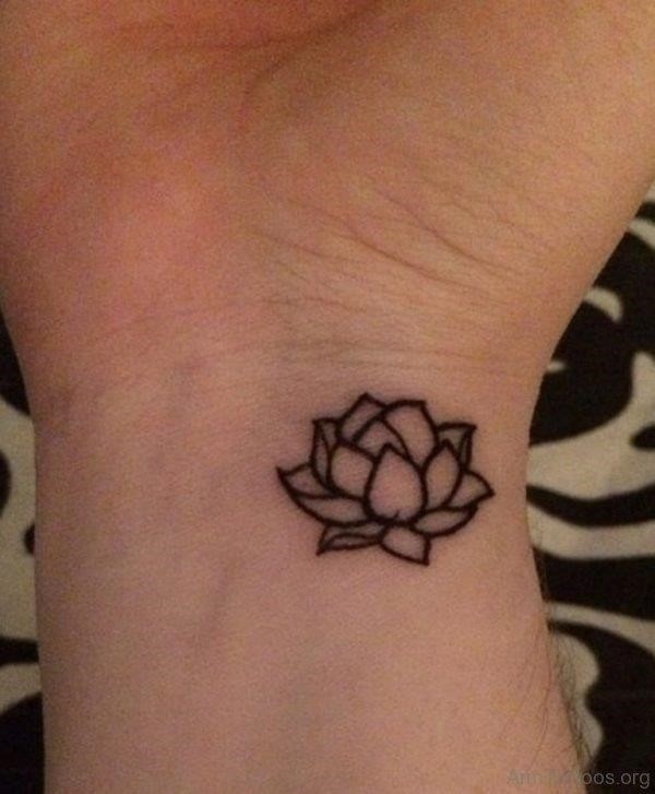 Small Flower Tattoo 1