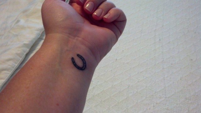 Small Horseshoe Tattoos