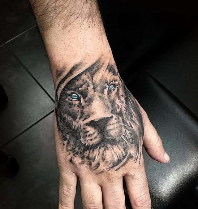 Small Lion Hand Finger Tattoos popeye loves olive tattoos