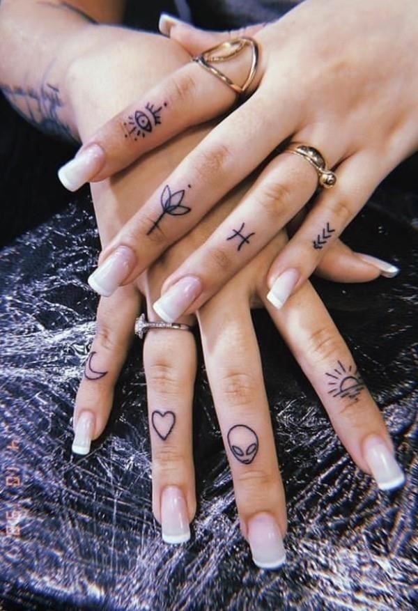 Small and Cute Finger Tattoo Designs and Ideas 2 1 1