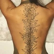 Spine Tattoos 50