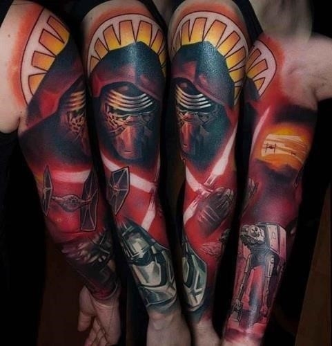 Star Wars Tattoo Sleeve