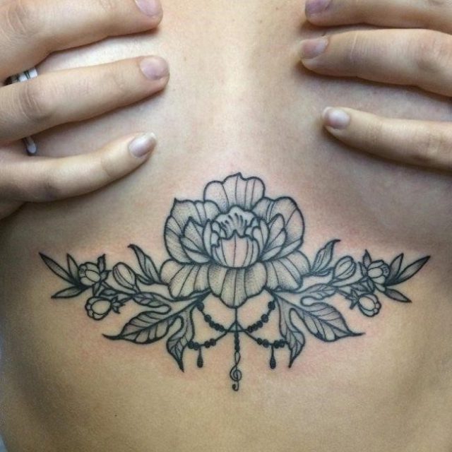 Sternum Tattoo 57 650×650