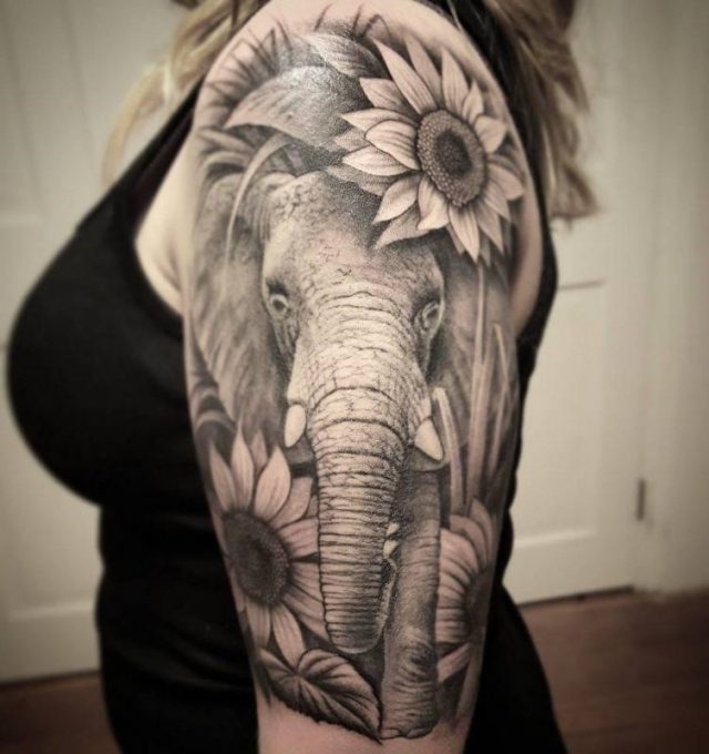 Stupifying Best Elephant Tattoos