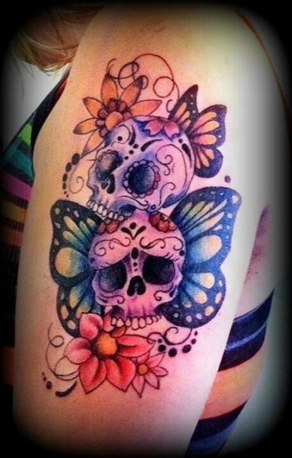 The Art  History Of Sugar Skull Tattoos An Educational Guide