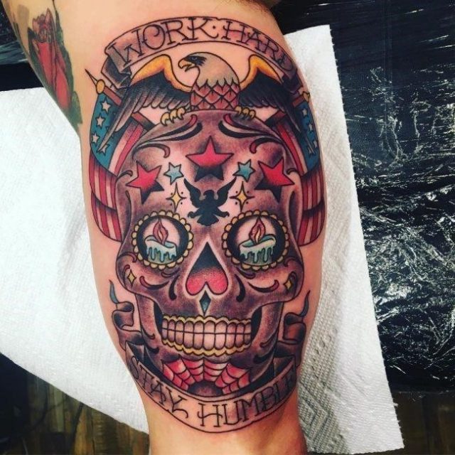 Sugar Skull Tattoo 106 650×650