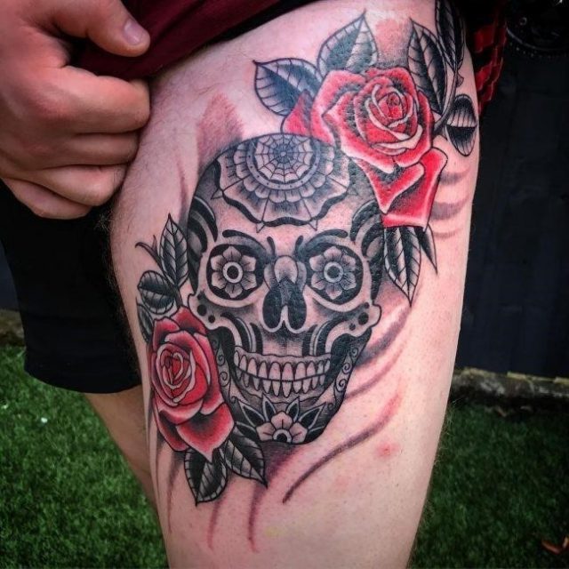 Sugar Skull Tattoo 108 650×650