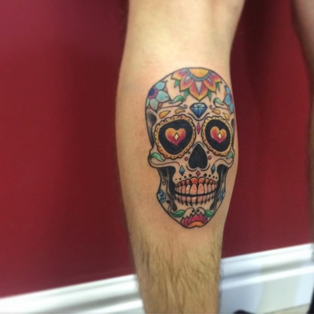 Sugar Skull Tattoos  17