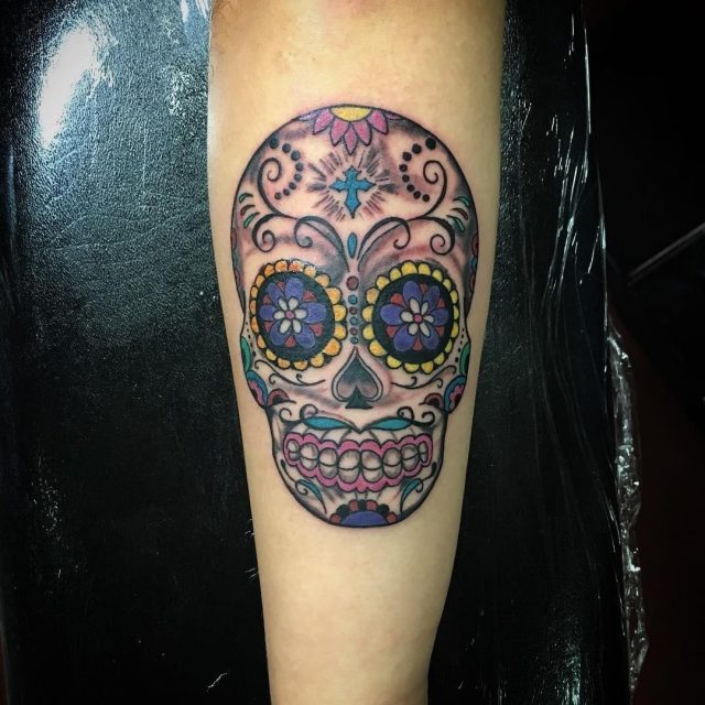 Sugar Skull Tattoos  27