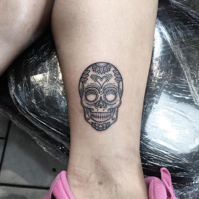 Sugar Skull Tattoos  28