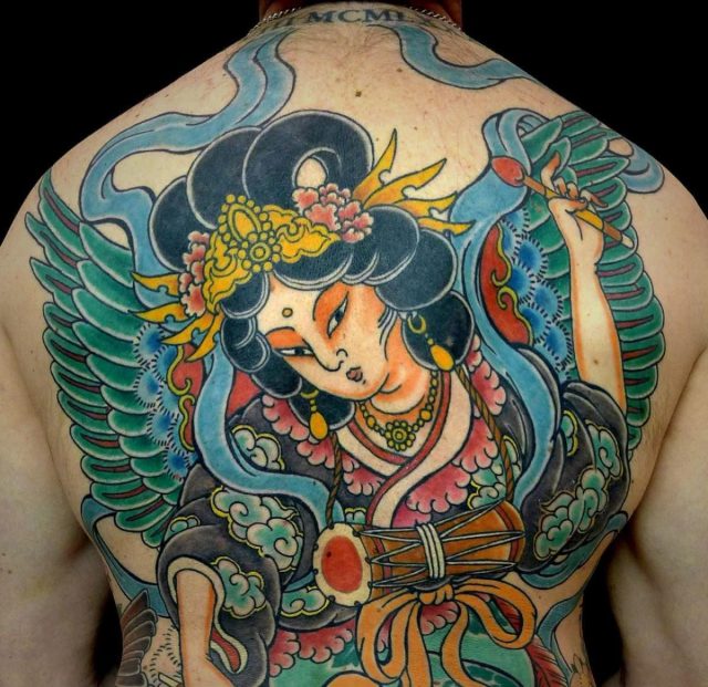 Tattoo by Kanae Nine Tails Tattoo London F