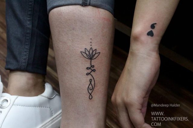 The Unalome Semicolon Tattoo 1024×683