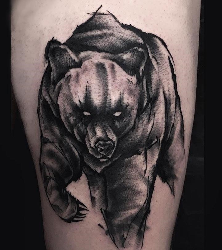 Polar Bear Tattoo - Etsy