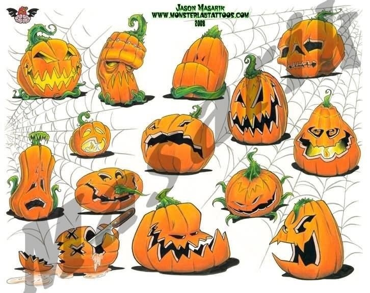 jack O lantern pumpkin pail tattoo in my arm Everyday is Halloween   rhalloween