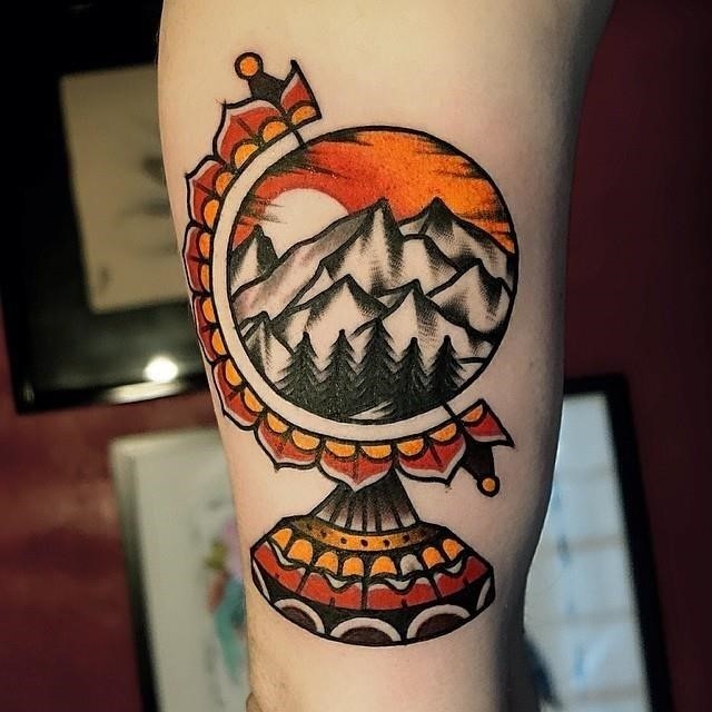 Mountain Tattoos Symbolism And 40 Best Design Ideas For 2023  Saved  Tattoo