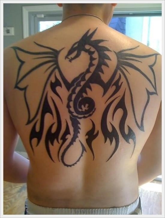 Tribal Back Tattoo Designs 29