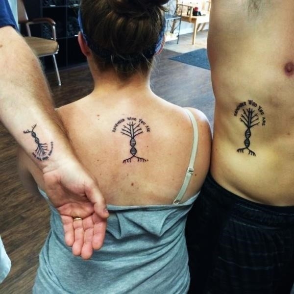 Unique Brother Sister Tattoos 36
