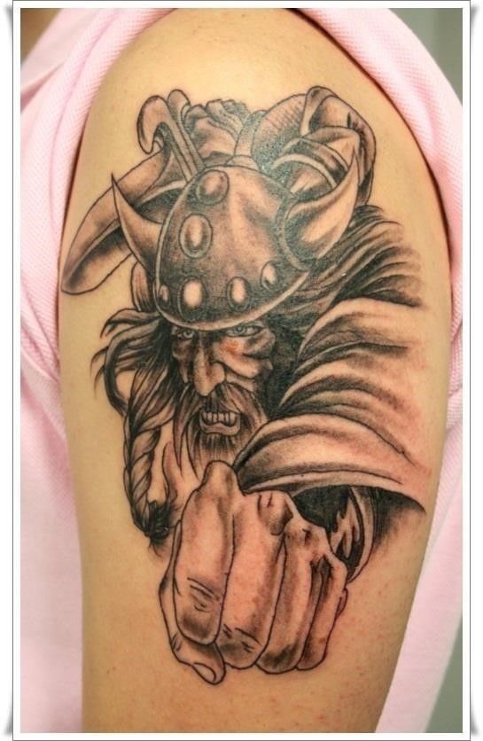 Viking Warrior Tattoo 1