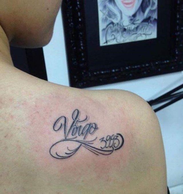 Virgo Tattoo  28