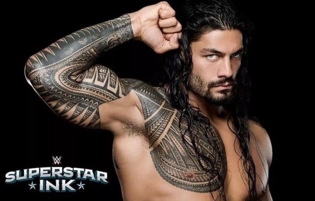 WWE Superstar Roman Reigns Tattoo
