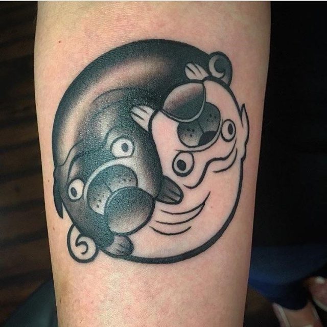 Yin Yang Tattoos  14