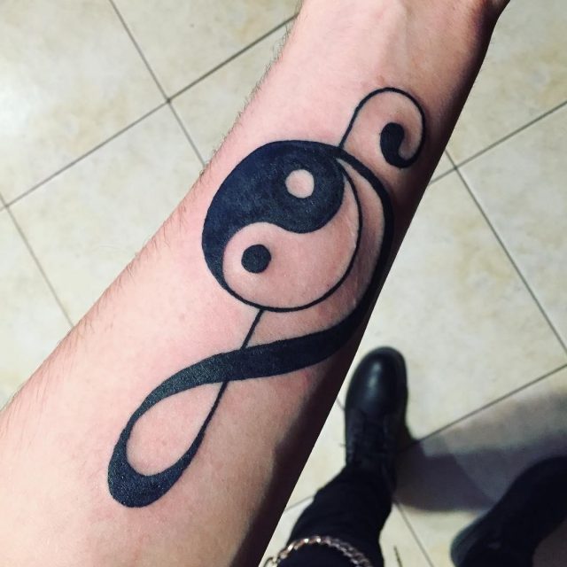 Yin Yang Tattoos  43