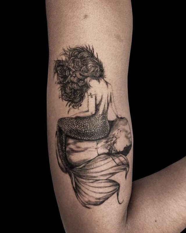 Amazing ink mermaid tattoo marcolimatattoo