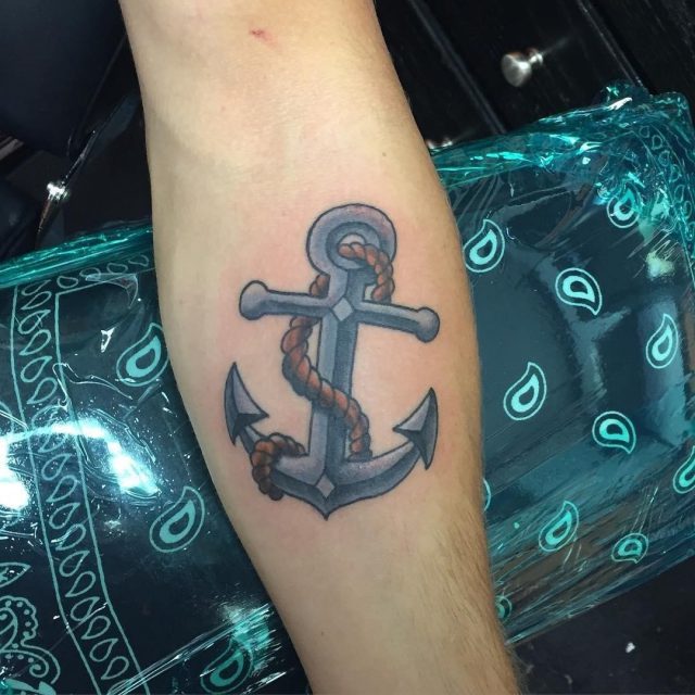 Anchor tattoo 2