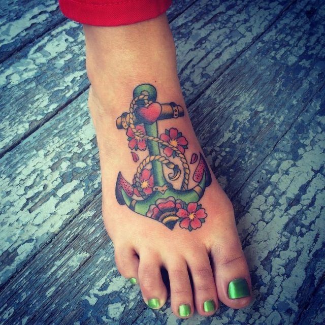 Anchor tattoo 44