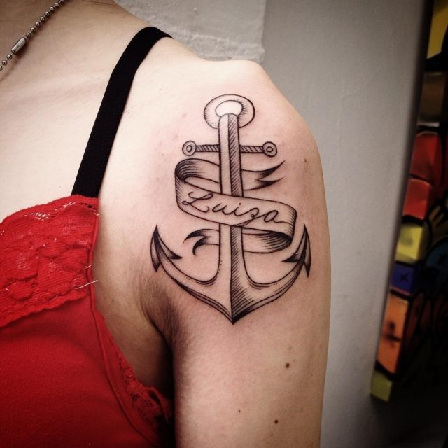 Anchor tattoo 49