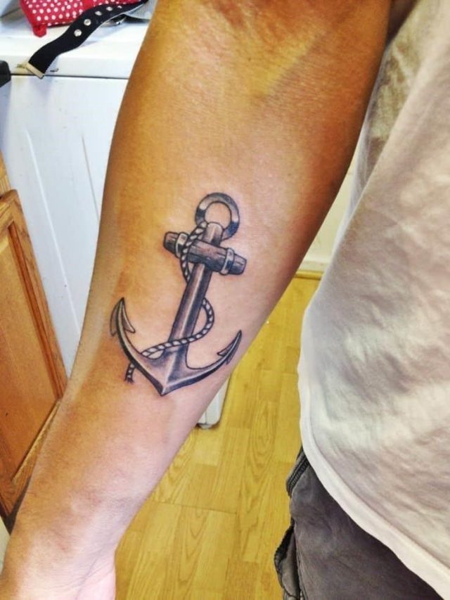 Anchor tattoos 34