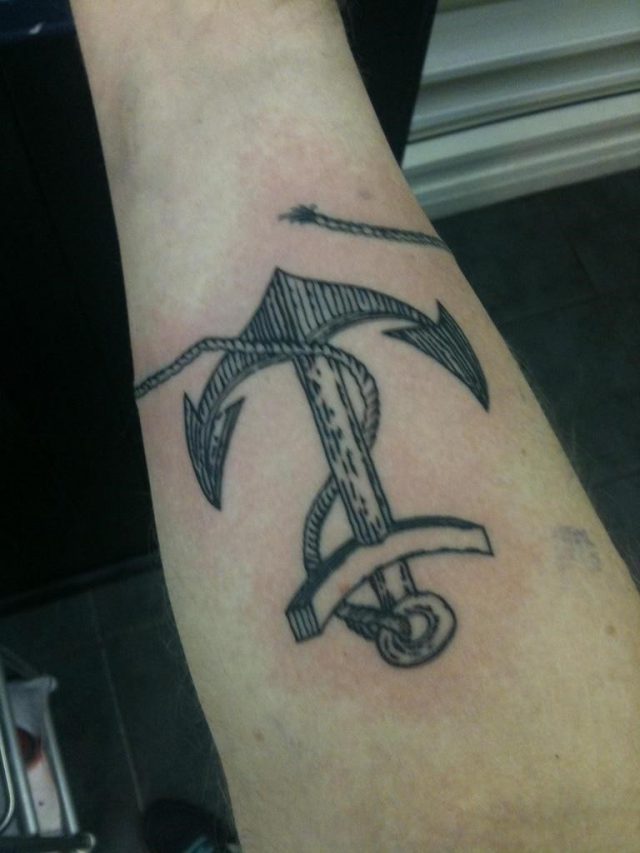 Anchor tattoos 49