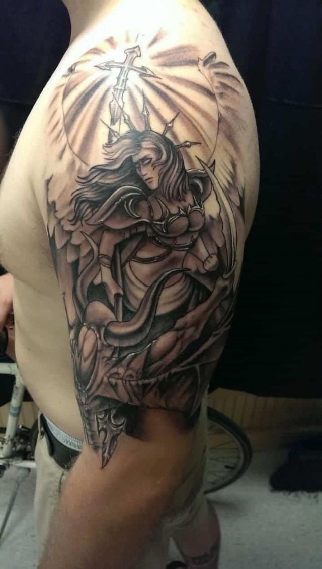 Angel tattoo 04