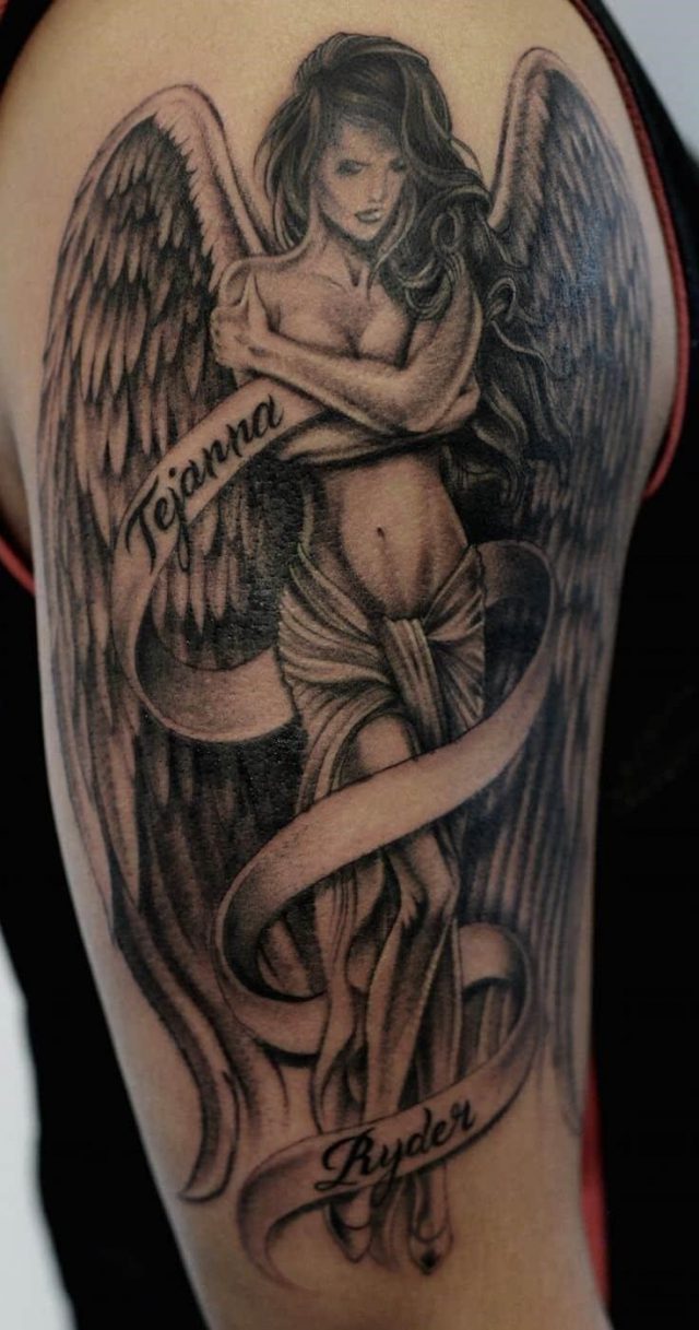Angel tattoo 13