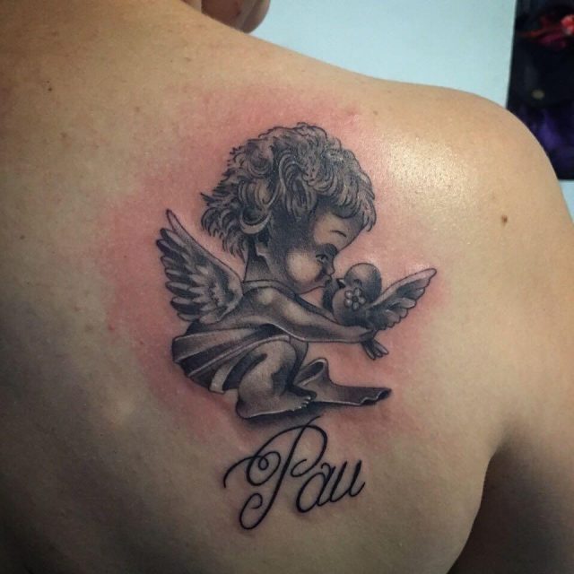 Angel tattoo 18