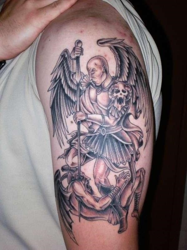 Archangel Michael Tattoo Meaning, Design Ideas