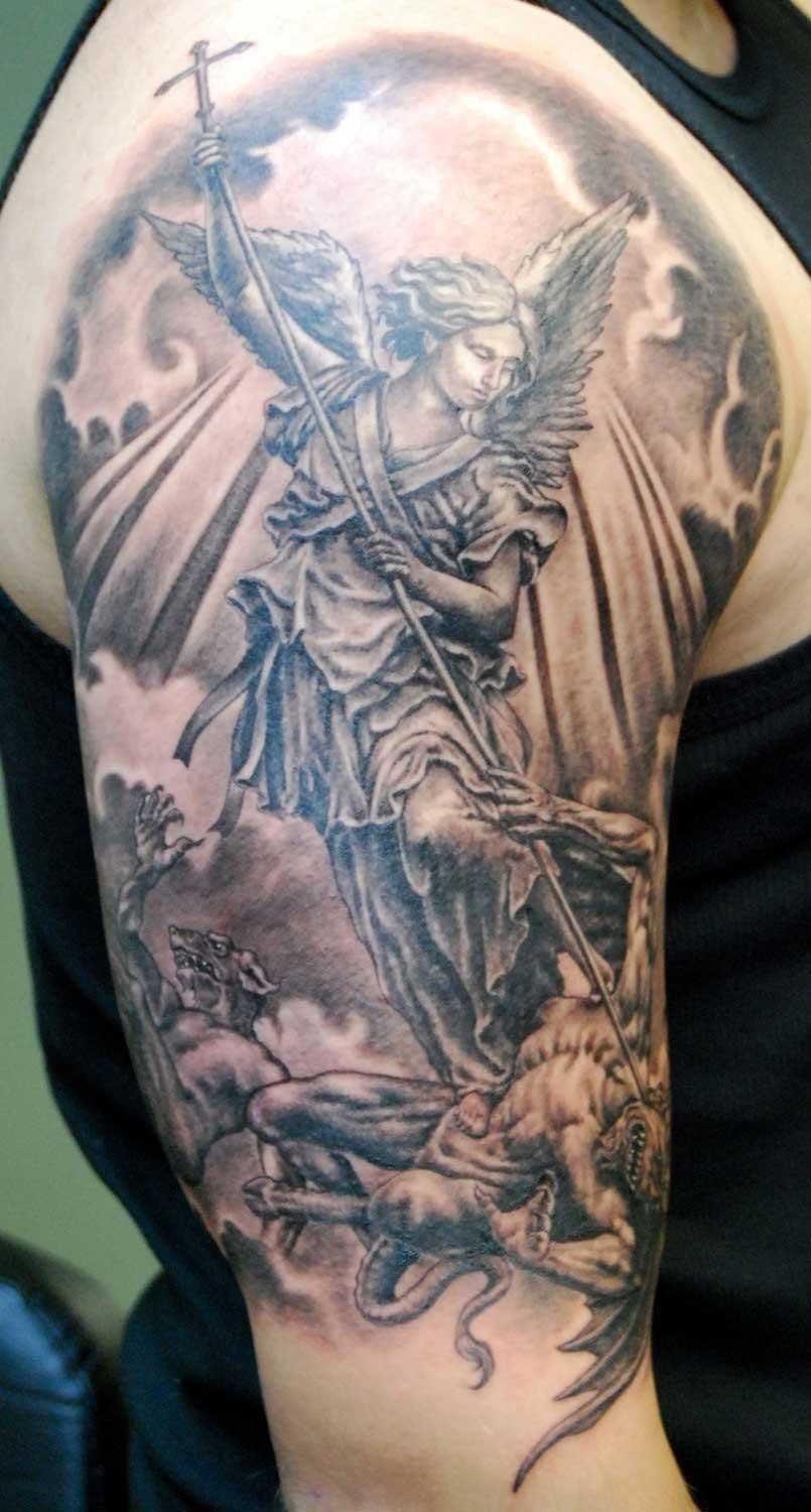 60 Wonderful Fallen Angel Tattoos  Designs With Meanings