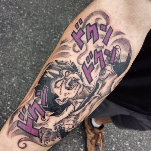 Anime tattoos40 650×650