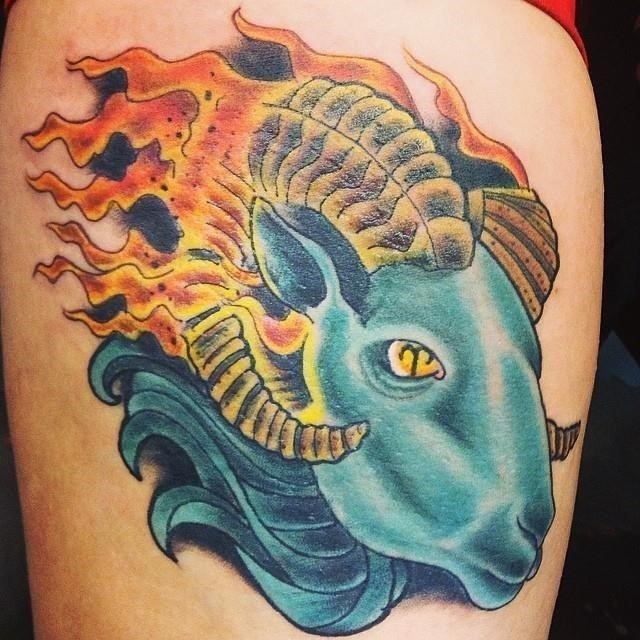 Aries tattoo