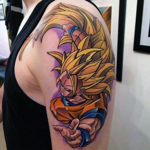 30+ Anime Tattoo Design Ideas Featuring Iconic Characters - 100 Tattoos