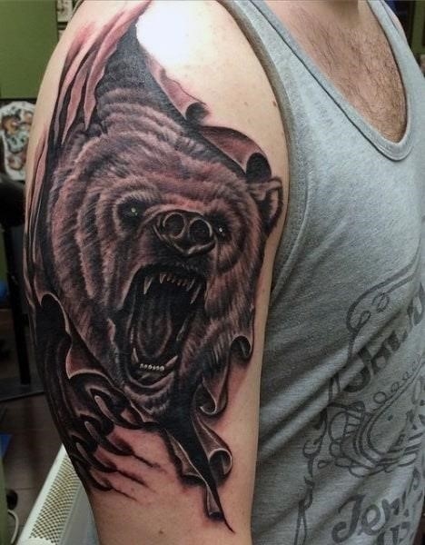 Bear It All A Guide To Choosing The Perfect Bear Tattoo