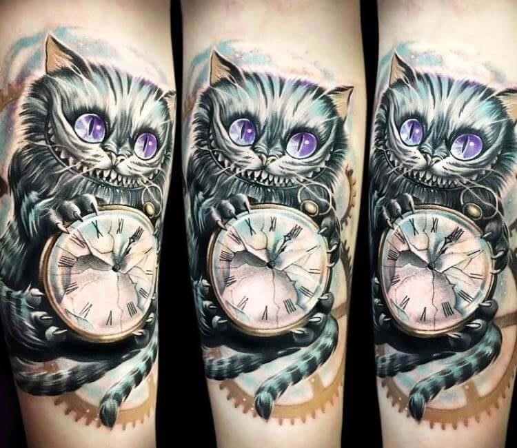 Cheshire Cat by Matt Folse  TattooNOW