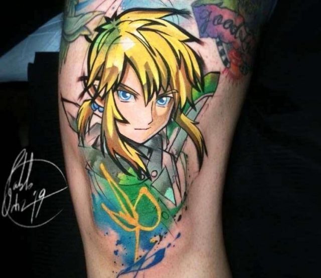 Artist  pablo ortiz tattoo  the legend of zelda tattoo 19029094613