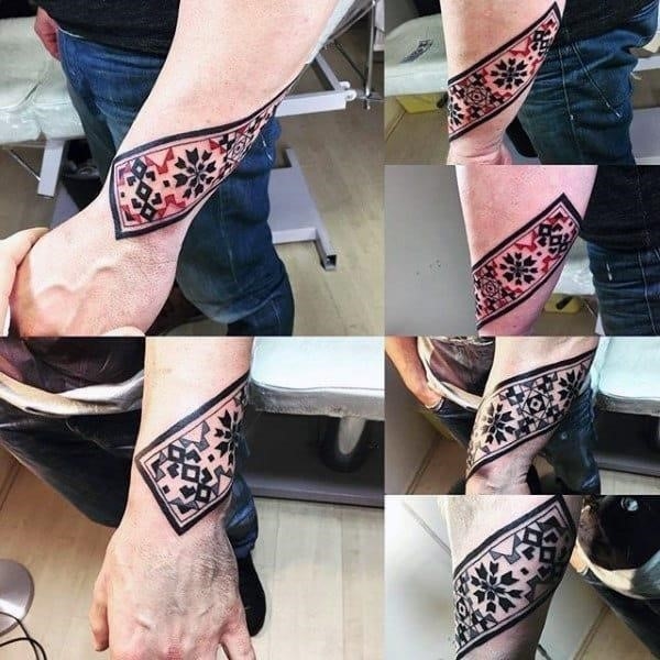 Awesome pattern brother tattoos for guys